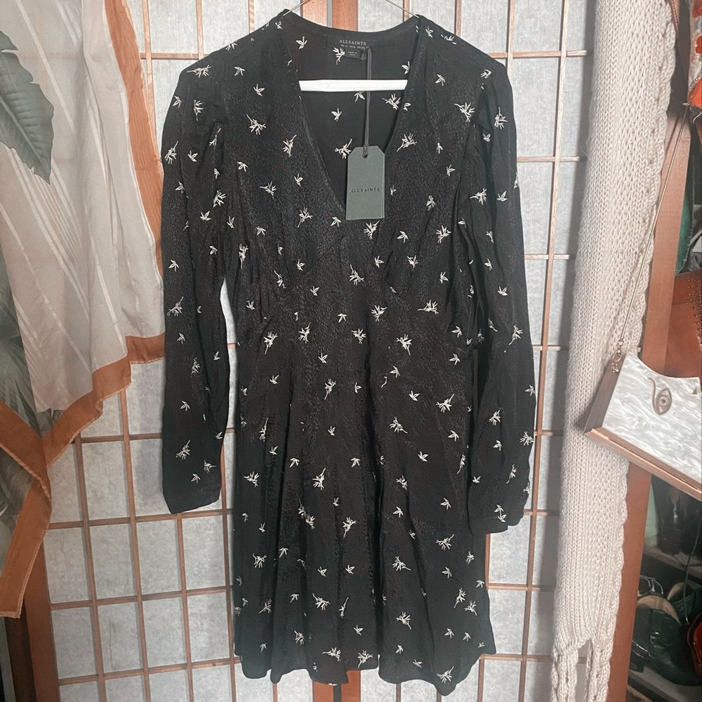 Allsaints NWT rosi bamboo dress